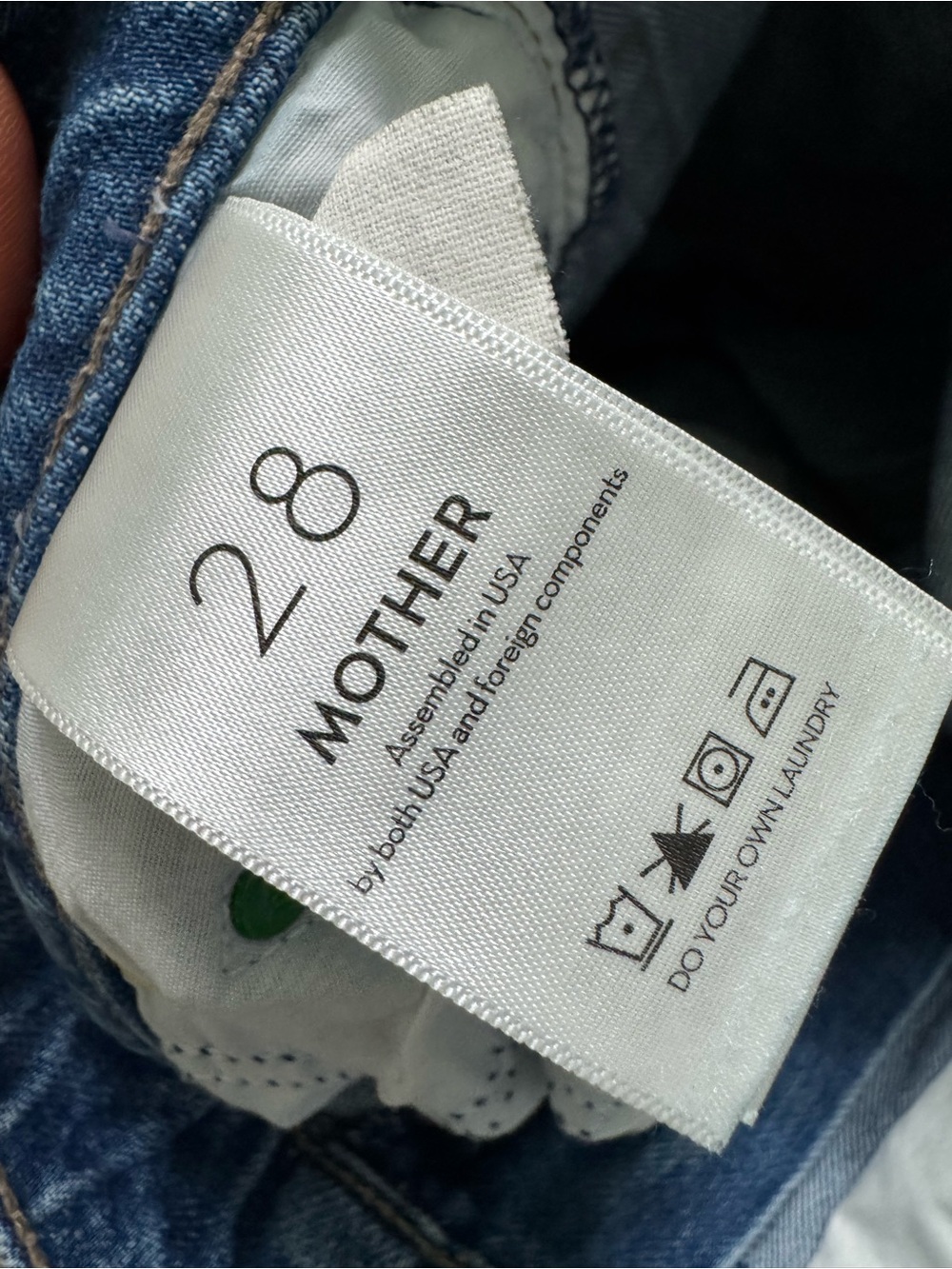 MOTHER “SNACKS” Revolve SAVORY HEEL DELICIOUS WASH Jeans : HIGH WAISTED MEMORIES - Picture 8 of 16